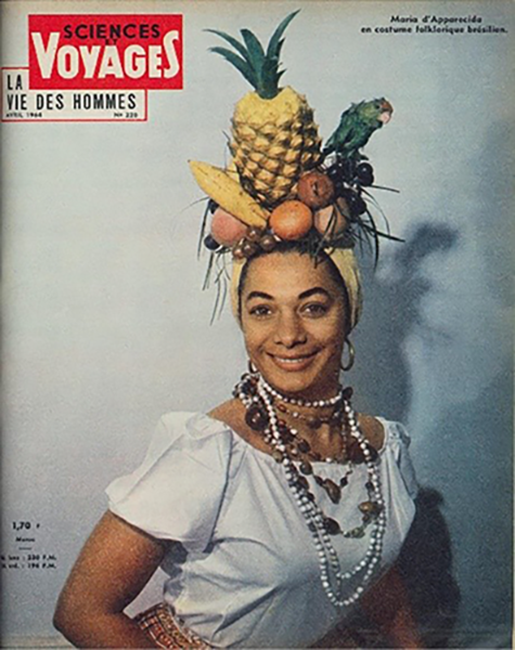 En couverture de la revue Sciences e Voyage, avril de 1964